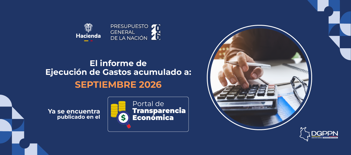 FOTO: Informe de Ejecución Presupuestal de Gasto Acumulado a septiembre