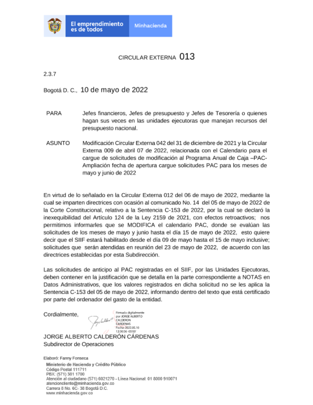 Vista Previa Documento Circular 013