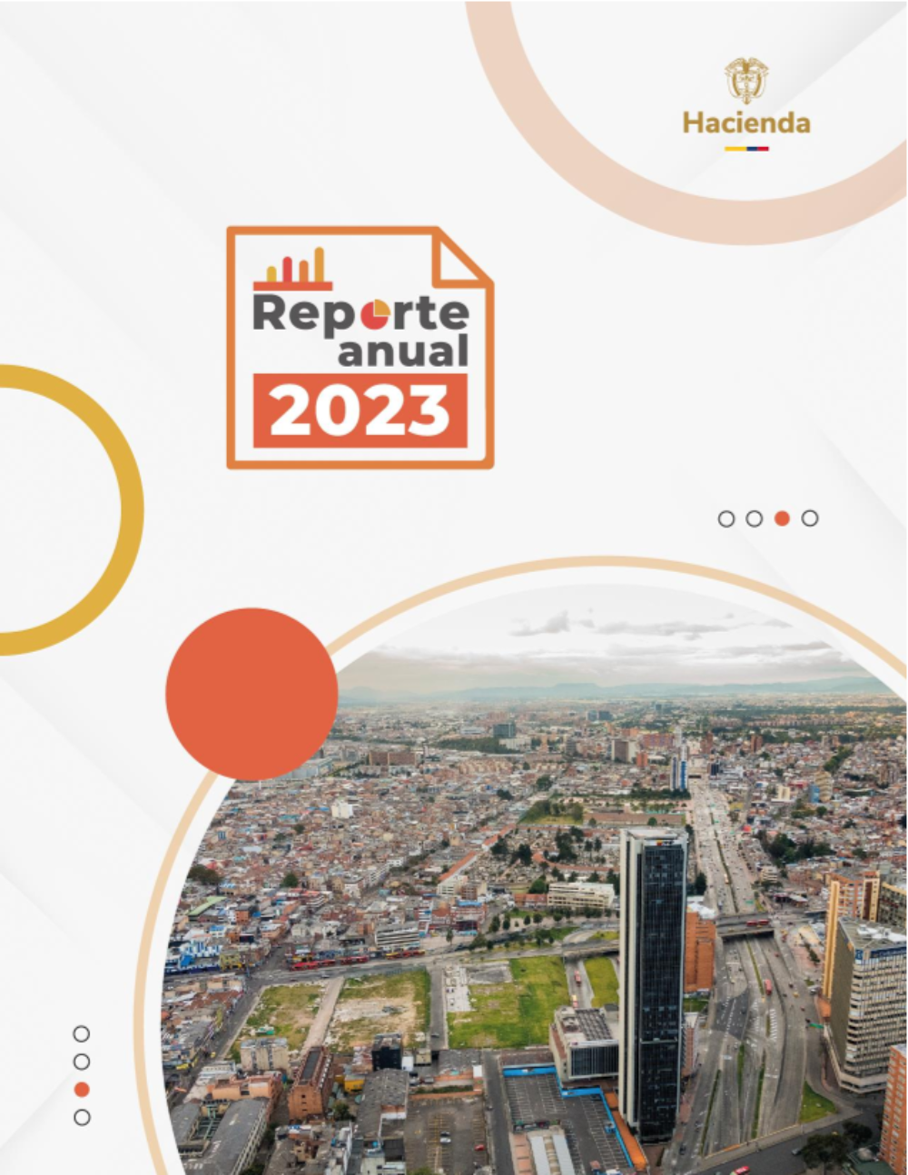Portada documento Reporte Anual de Empresas de la Nación 2023