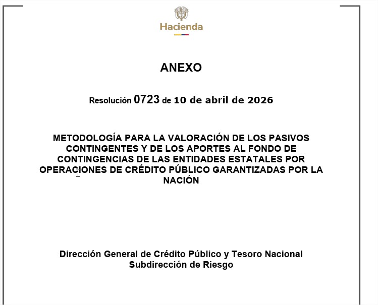 FOTO Metodología Valoración Pasivos Contingentes