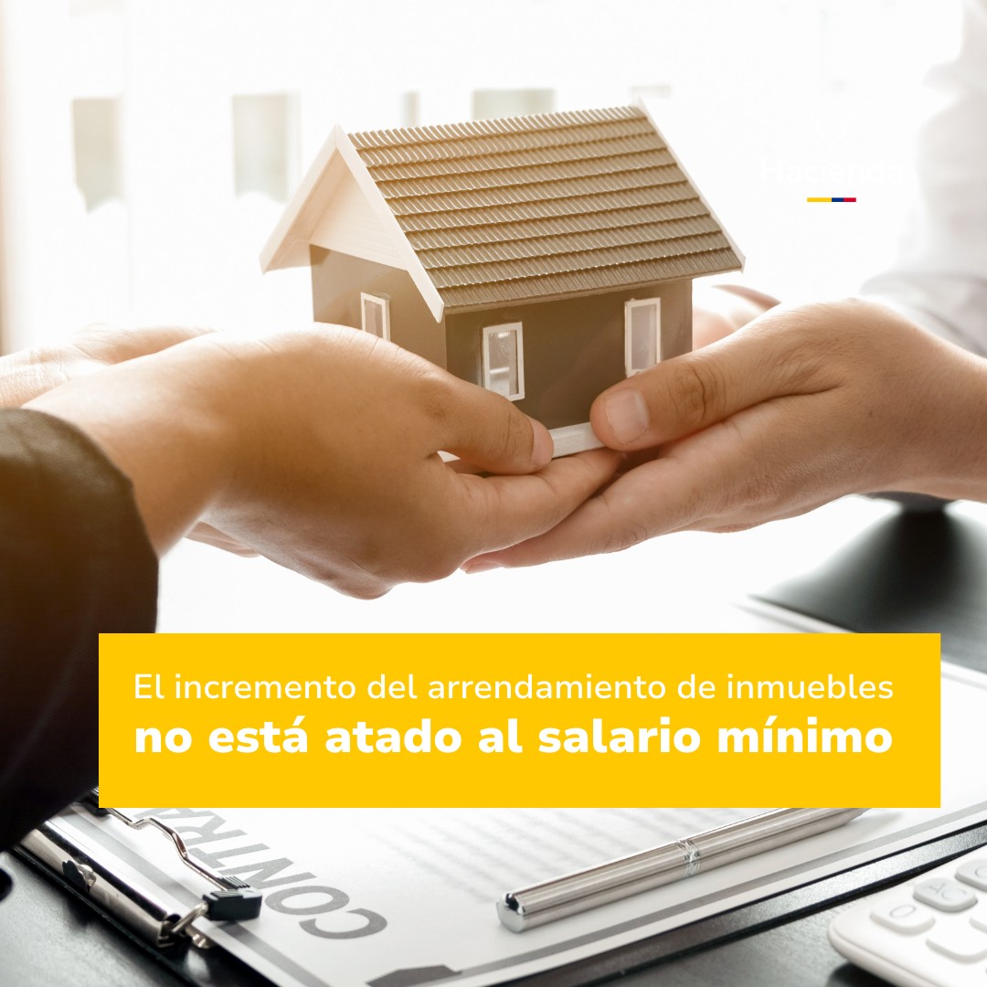 incremento a arriendos no está atado a salario mínimo