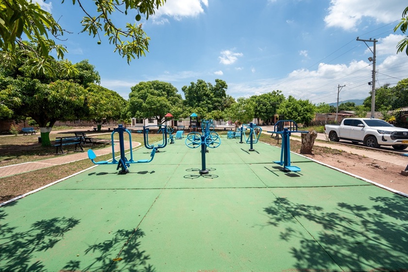 Parques entregados en Villanueva