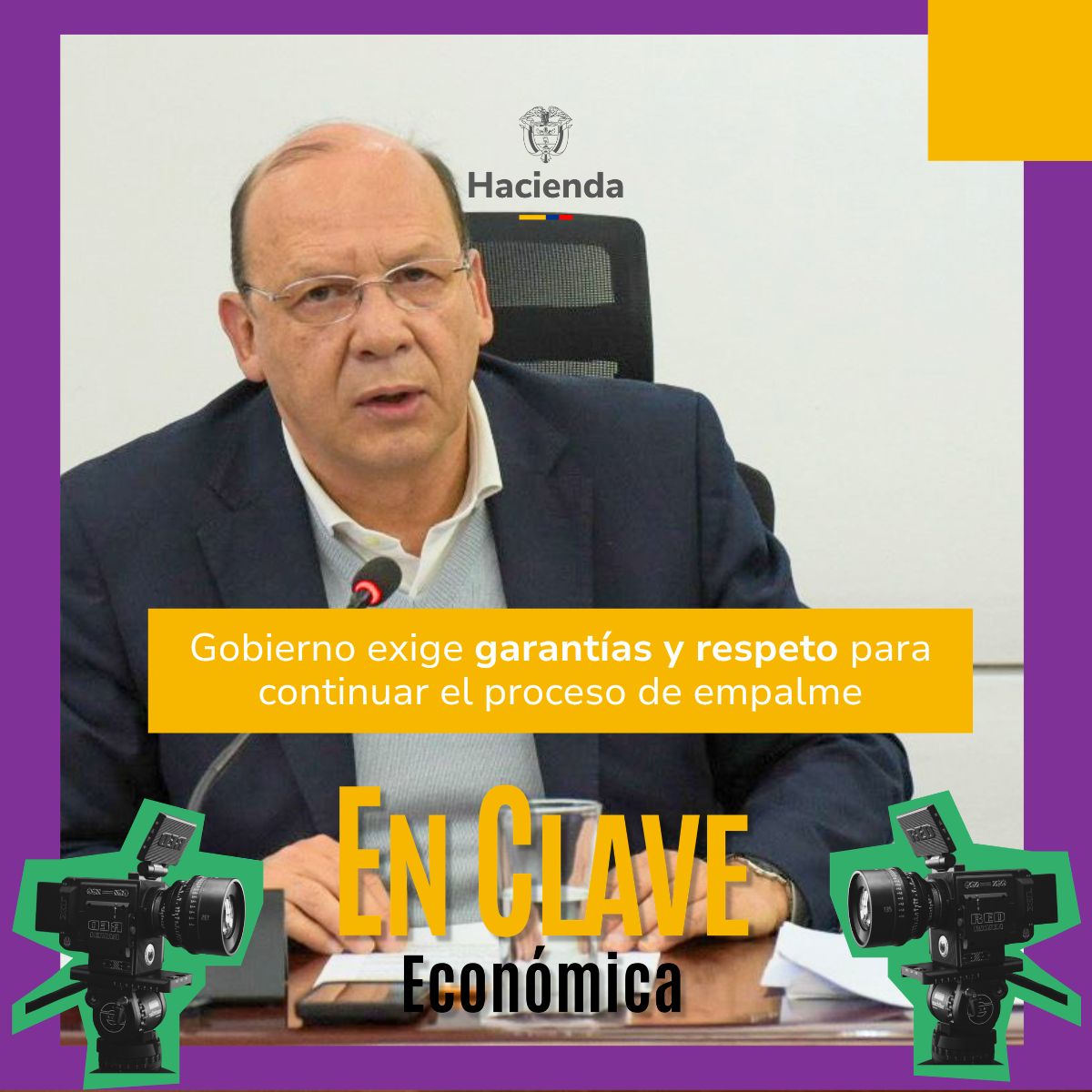 Germán Ávila, ministro de hacienda