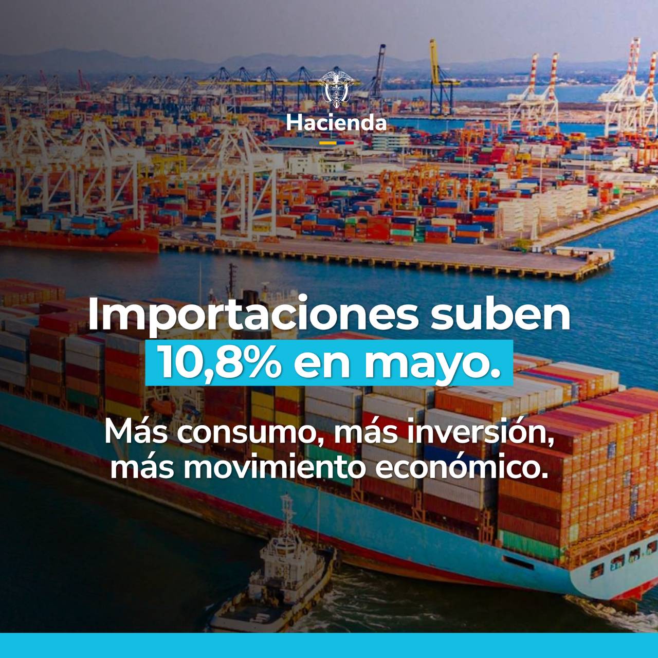 En Colombia han crecido las importaciones respecto al año pasado