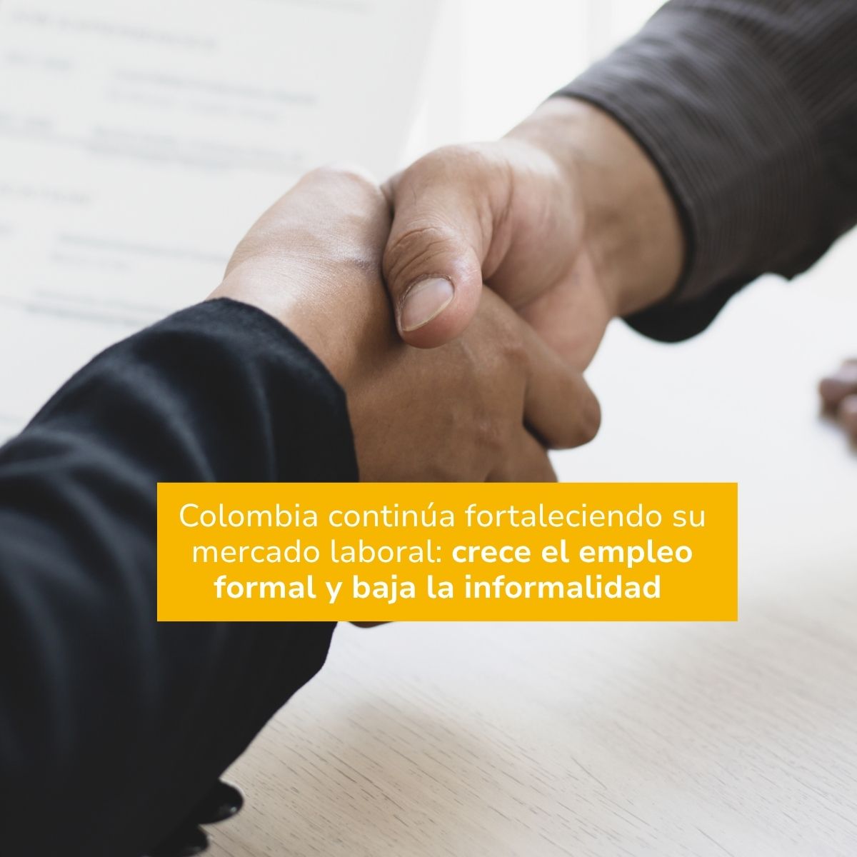 crece el empleo y baja la informalidad