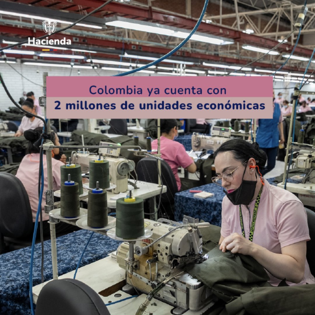 Colombia ya cuenta con más de 2 millones de unidades económicas: primeros resultados del Censo Económico Nacional Urbano 2024