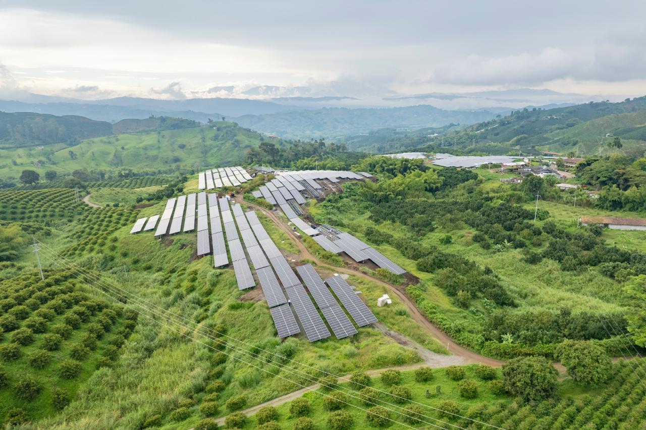 Proyecto planta solar San Francisco de la CHEC